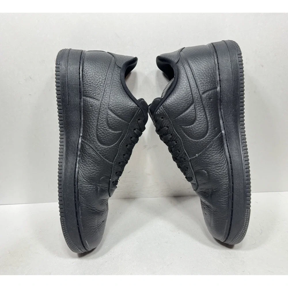 Nike Air Force 1 Mens Sz 11 ProTech WP Triple Black Waterproof Shoes FB8875-001